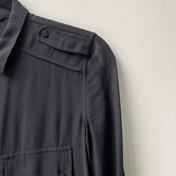 ARITZIA - WILFRED SILK GEORGETTE BUTTON DOWN - Picture 4 of 9